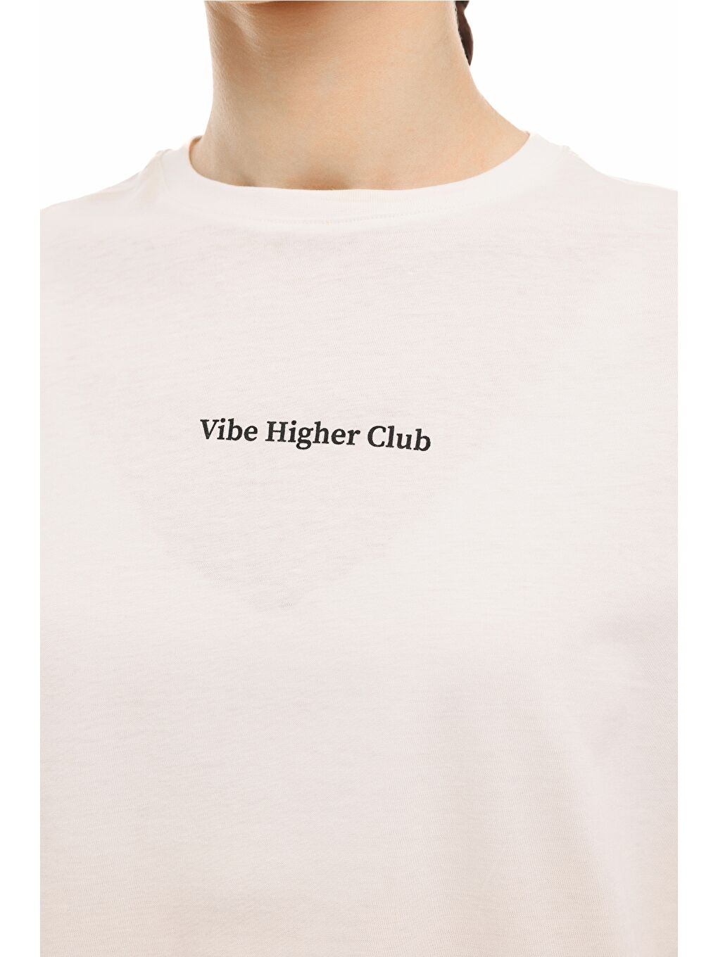 WL 11MILENA 6FX Beyaz Kadın Kısa Kol T-Shirt-3