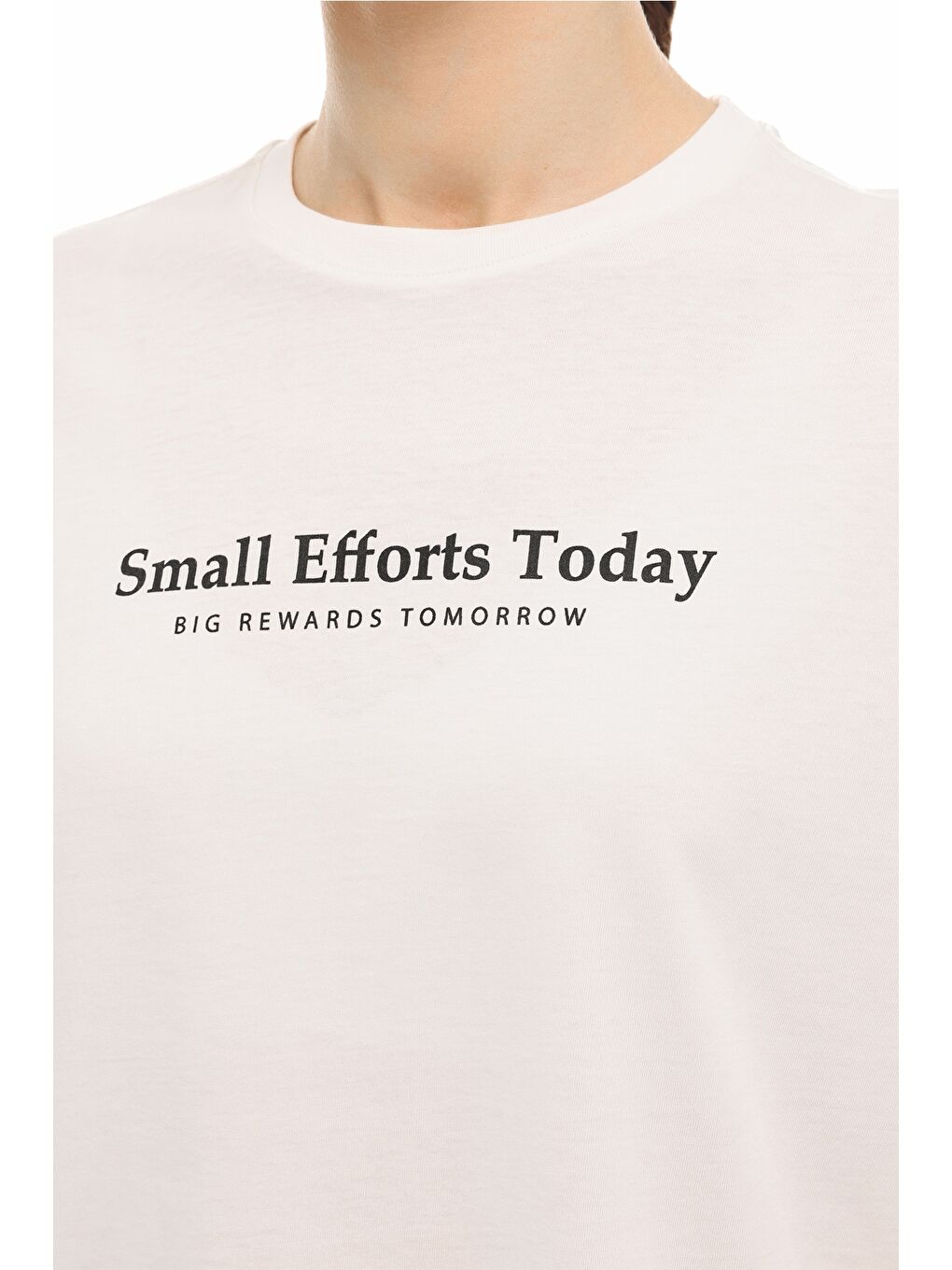 WL 11MADI 6FX Beyaz Kadın Kısa Kol T-Shirt-3