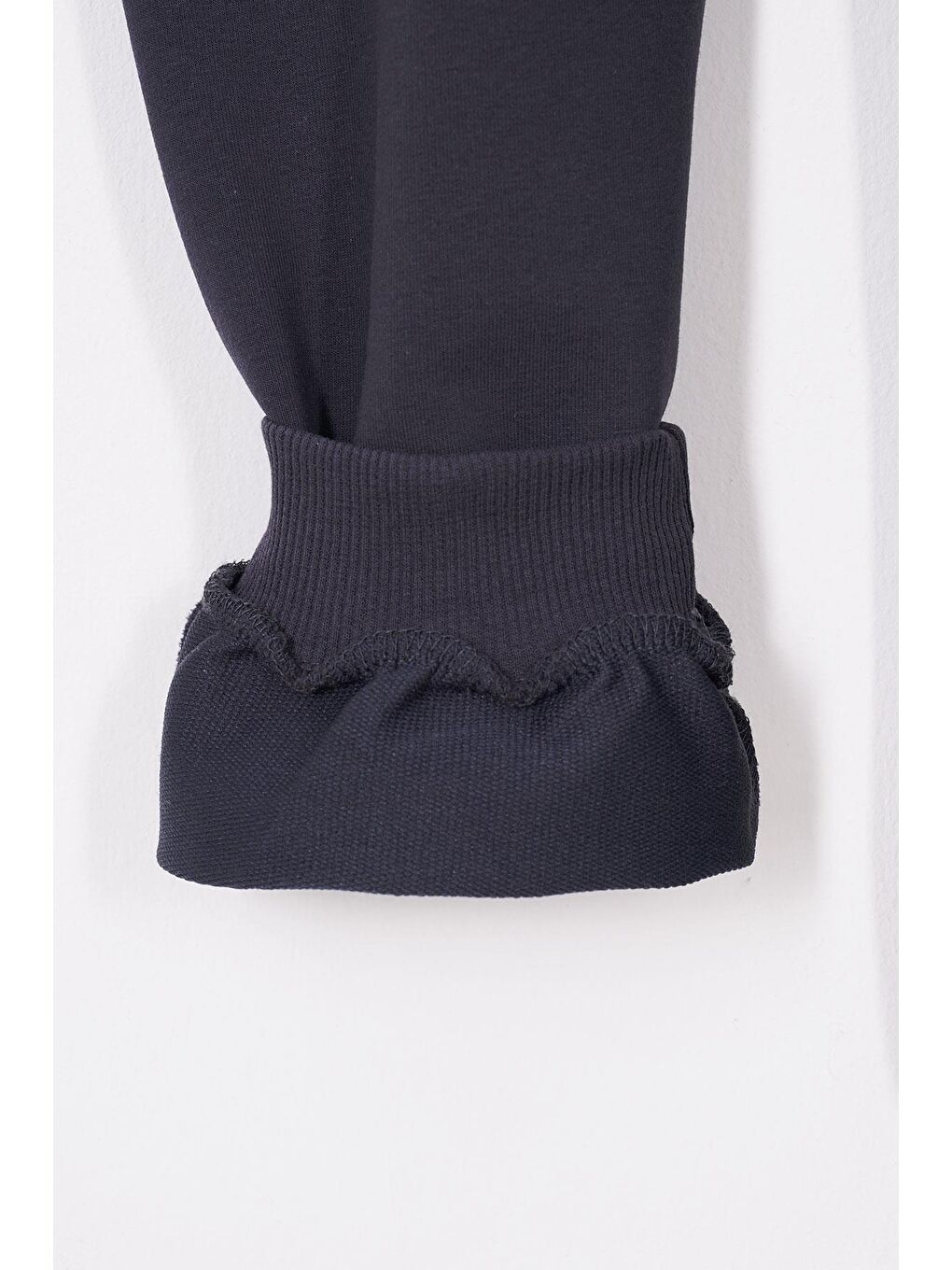 Gri Çift Kargo Cepli Füme Renk Erkek Çocuk Eşofman Tek Alt-3