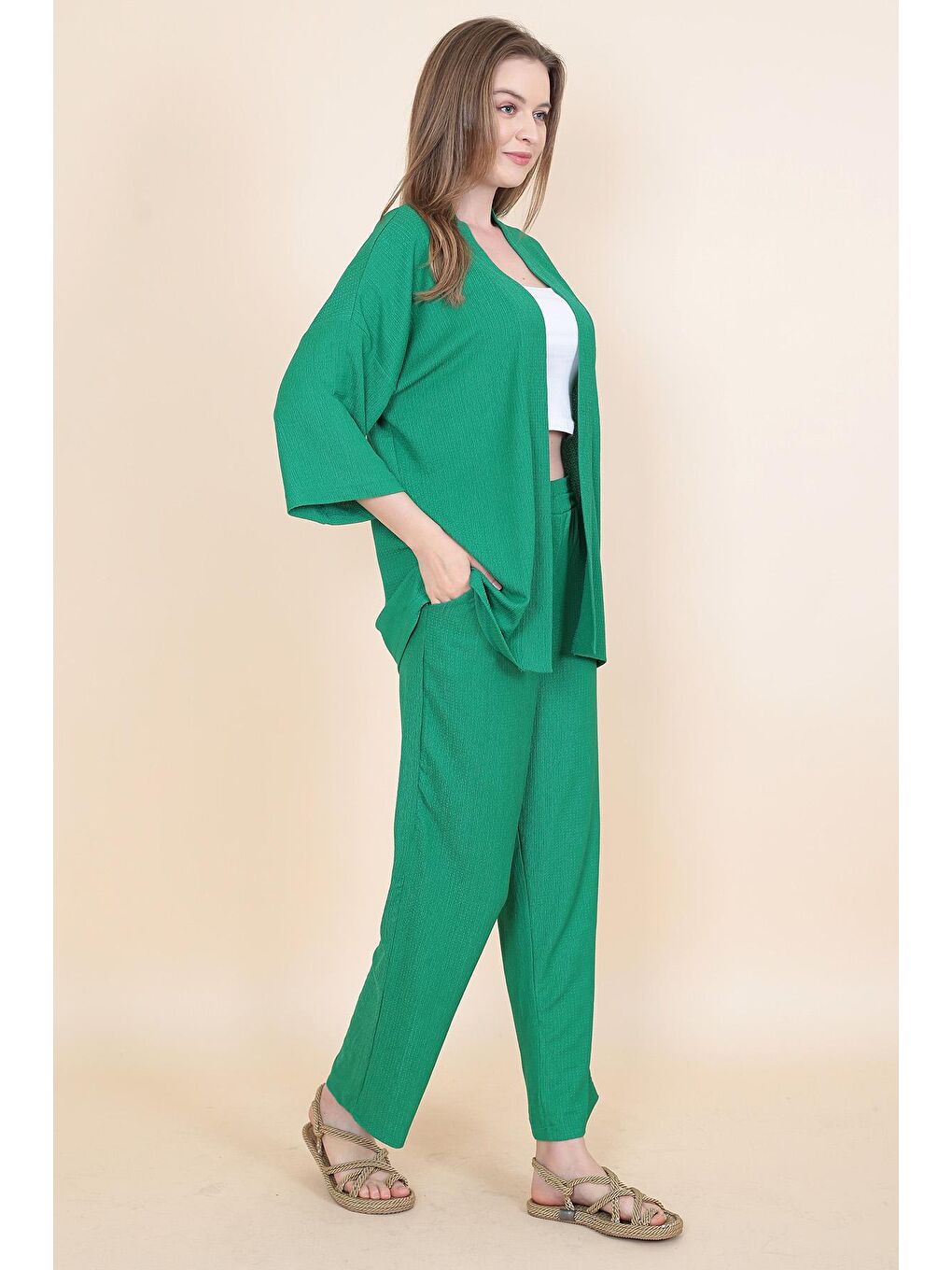 Yeşil Kadın Kimone Takım 1992-1