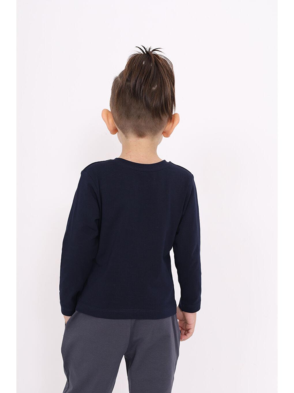 Lacivert Unisex Çocuk Tişört-3