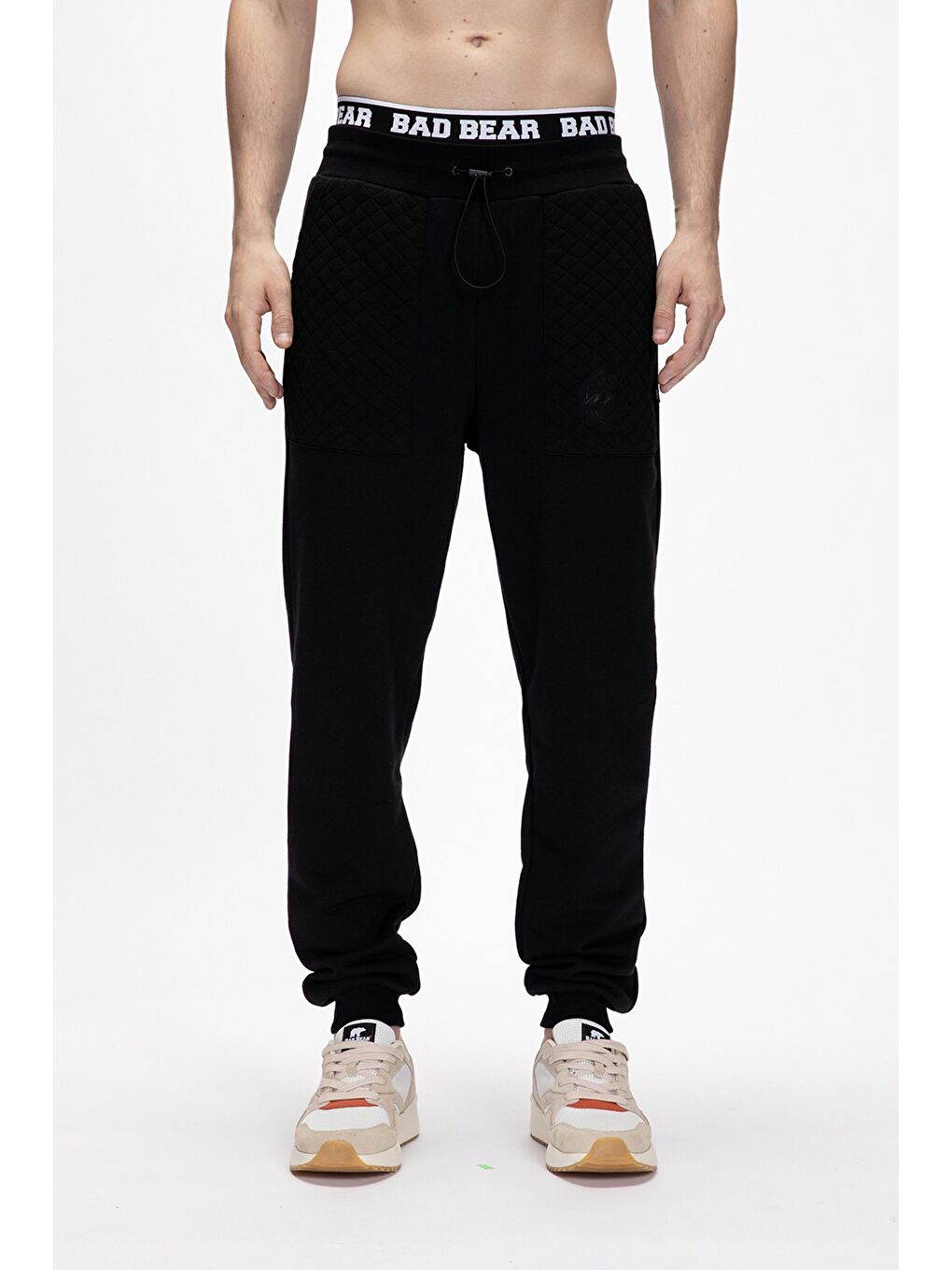 Siyah Grass Si̇yah Erkek  Eşofman Altı