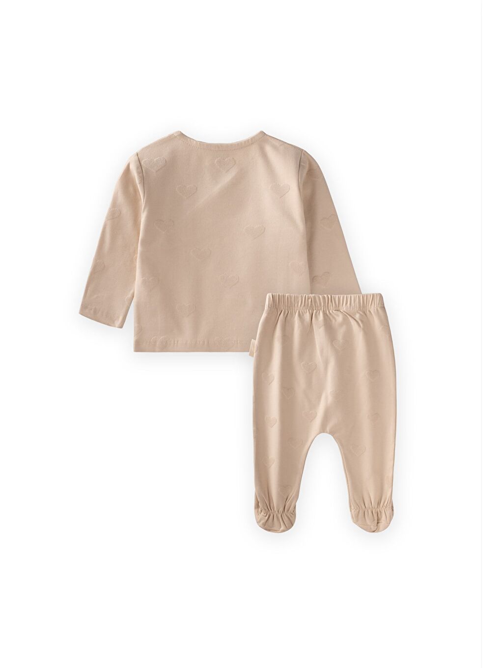 Kruvaze Takım 0-6 Ay Bej-1