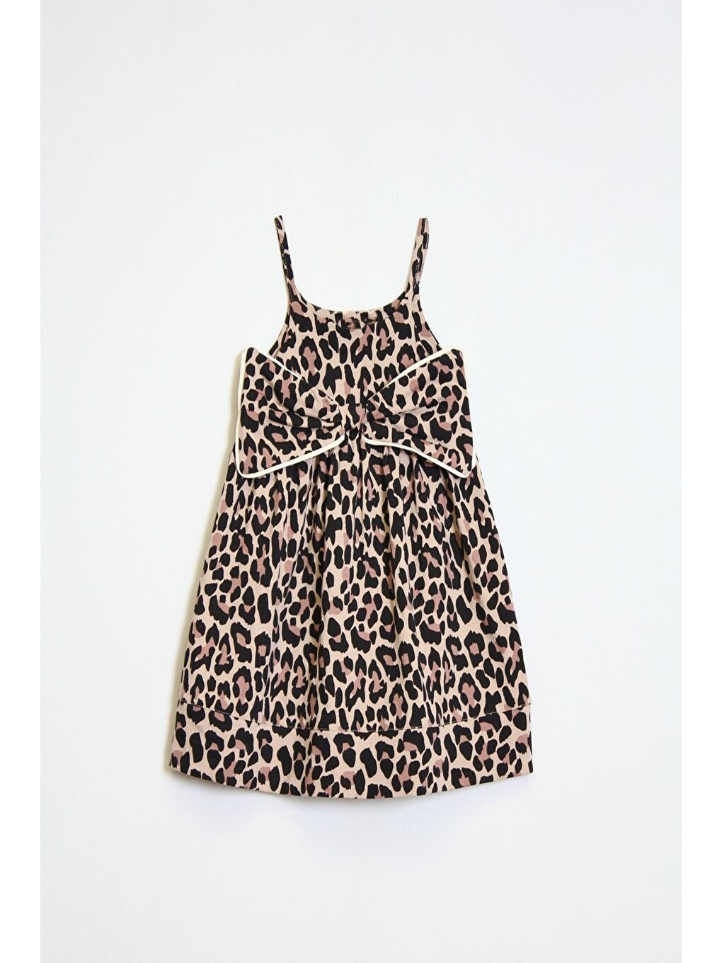 Karışık Kız Çocuk %100 Pamuk Rotasyon Desenli Elbise 4-10 Yaş 12237-2