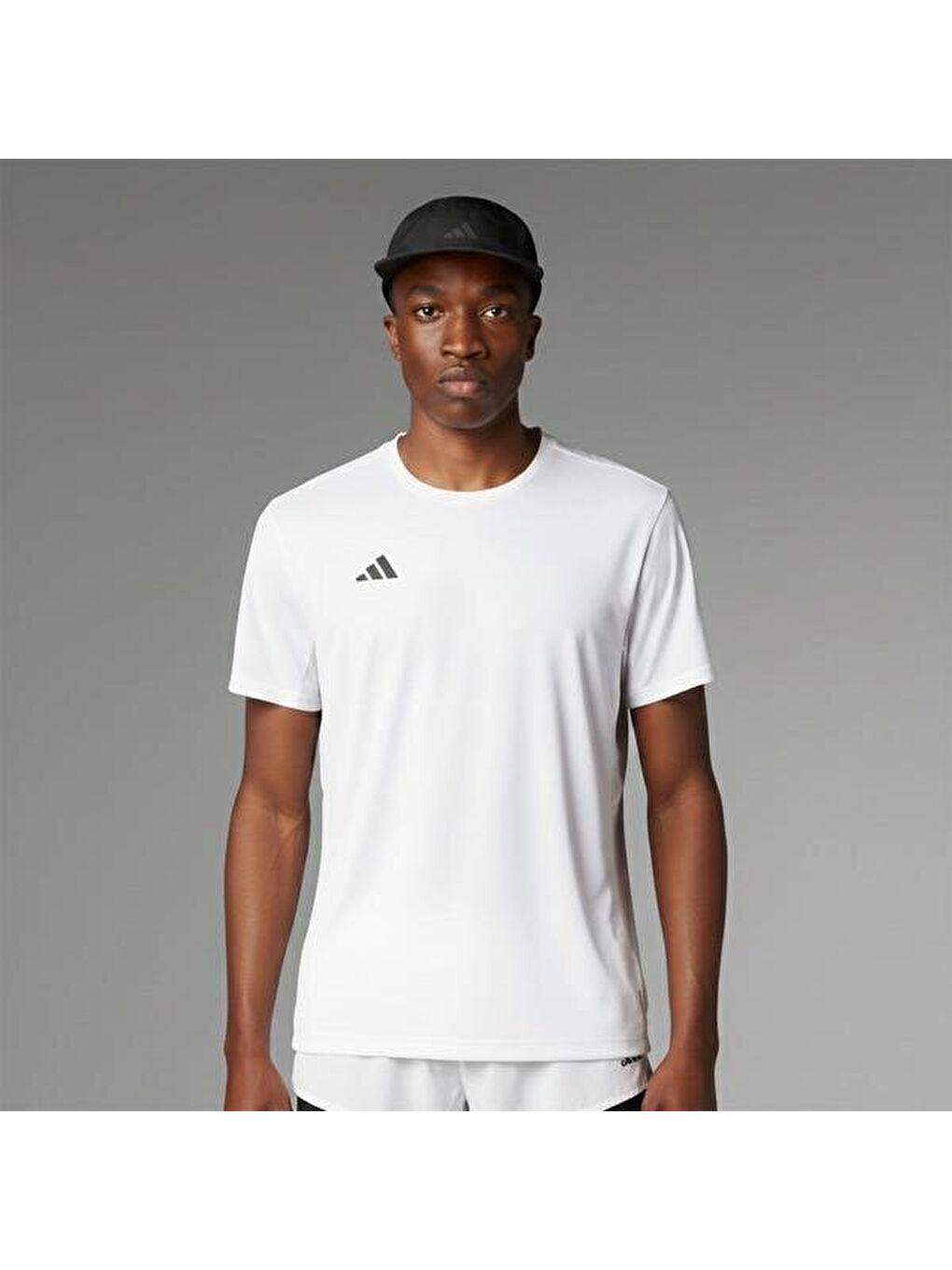 Adizero Essentials Erkek Beyaz Yuvarlak Yaka Tişört