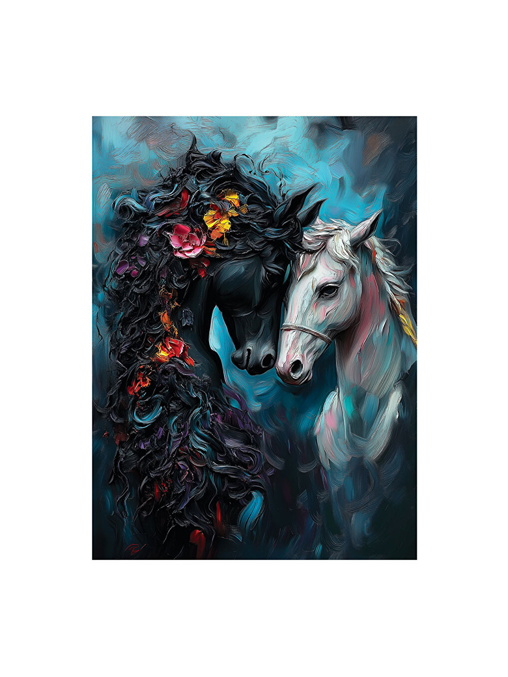 Puzzle 1000 Parça Siyah Beyaz 1199-1