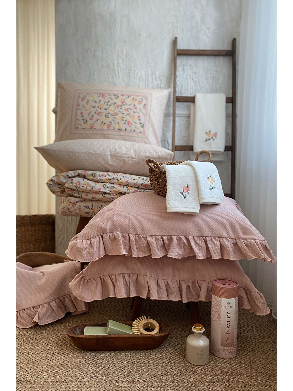 Renksiz Angel 11 Parça Modern Çeyiz Seti