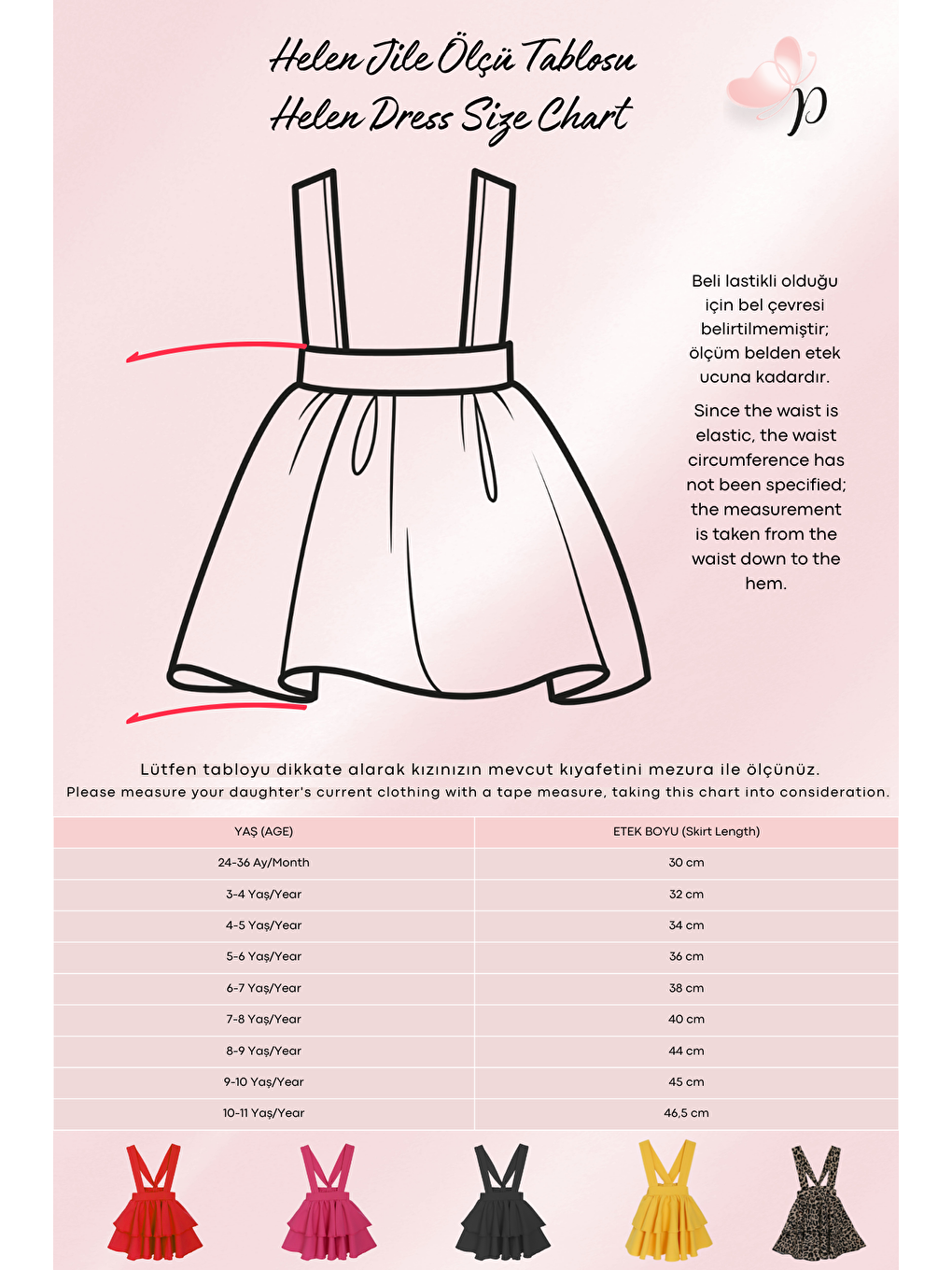 Kız Çocuk Helen Kırmızı Askılı Kat Kat Bağlama Jile Elbise-1