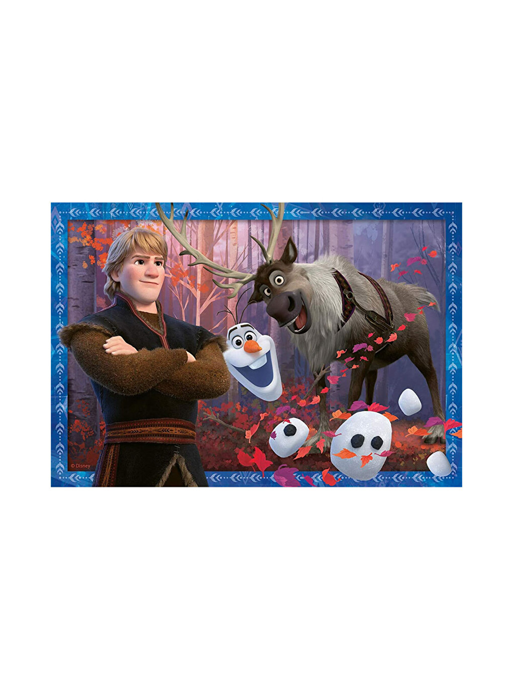 Disney Frozen-2 2x24 Parça Puzzle 050109-1