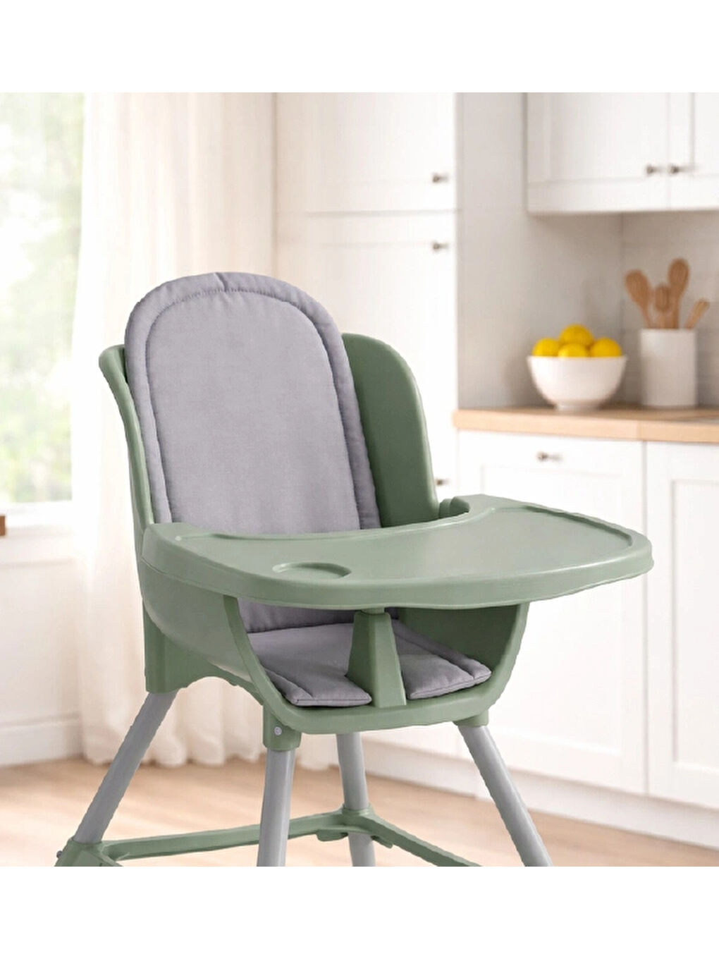 939 Mama Sandalyesi Minderi Gri