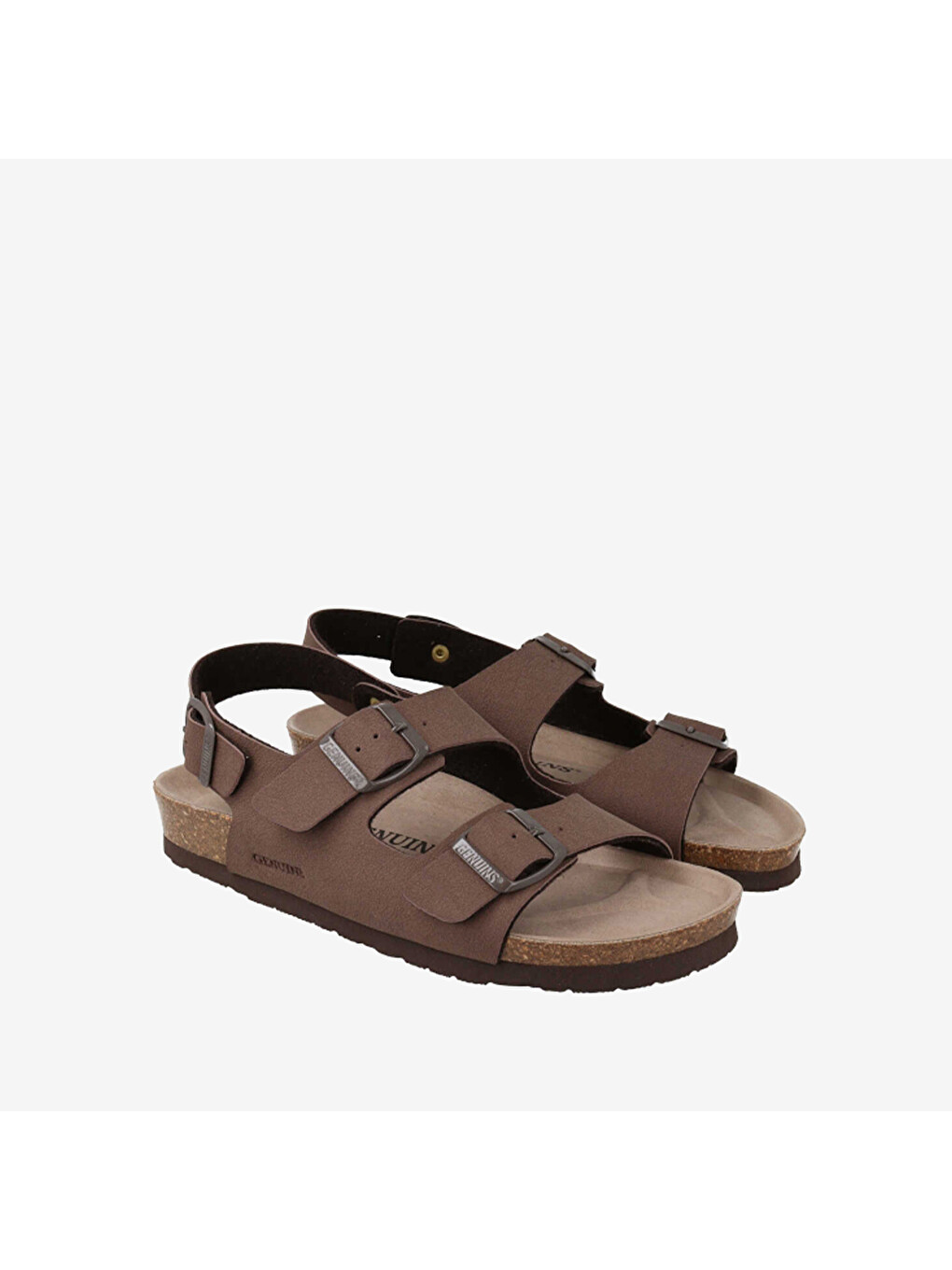 Kahverengi Erkek Sandalet G104351 Congo Vegan Mocca-1