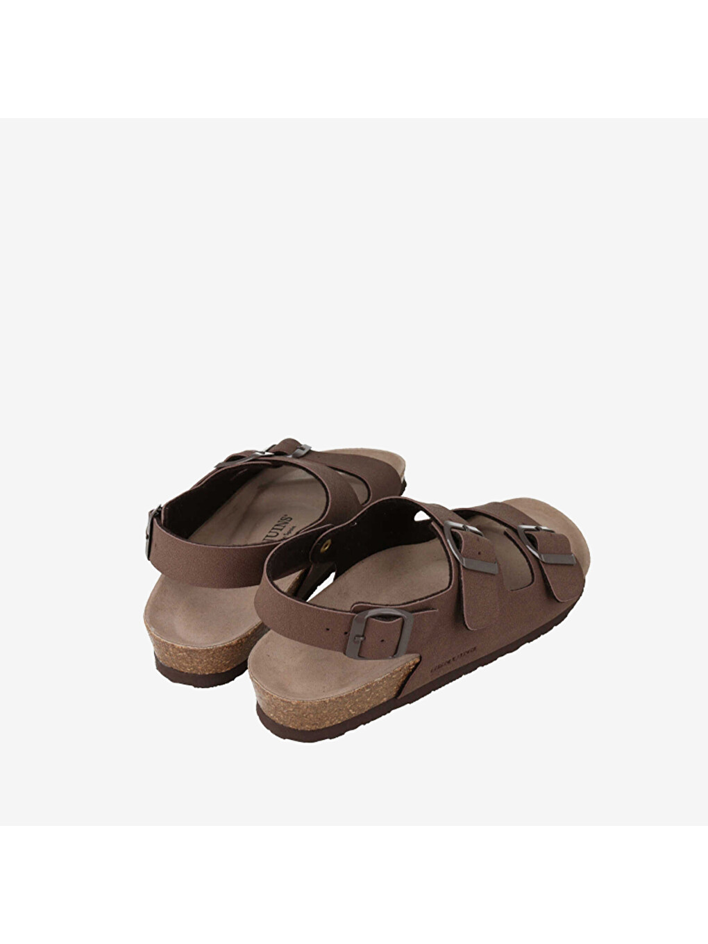 Kahverengi Erkek Sandalet G104351 Congo Vegan Mocca-2