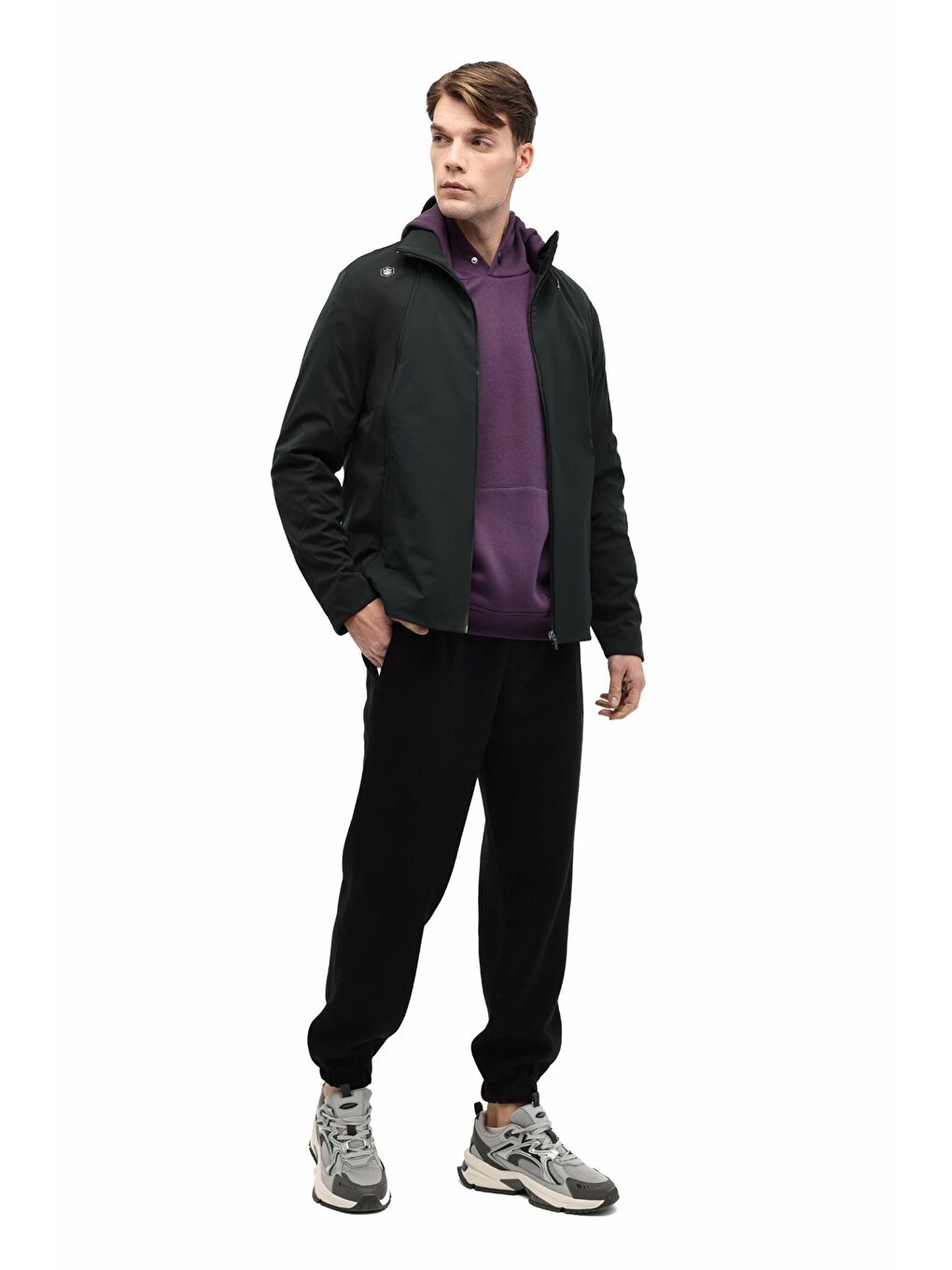 ML MAINZ 1LJK108 5PR Siyah Erkek Mont-2