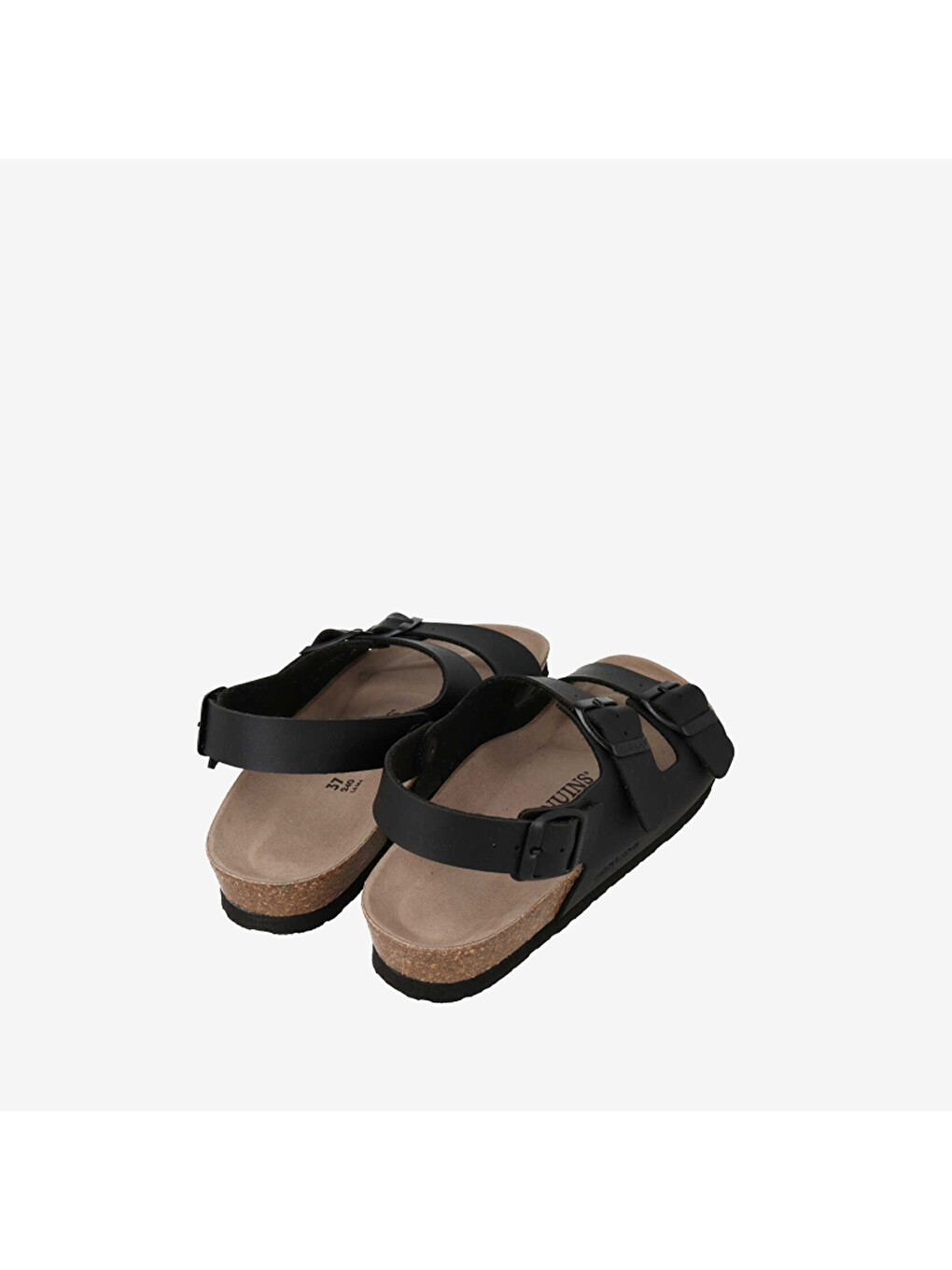 Siyah Erkek Sandalet G104355 Congo Vegan Black-2