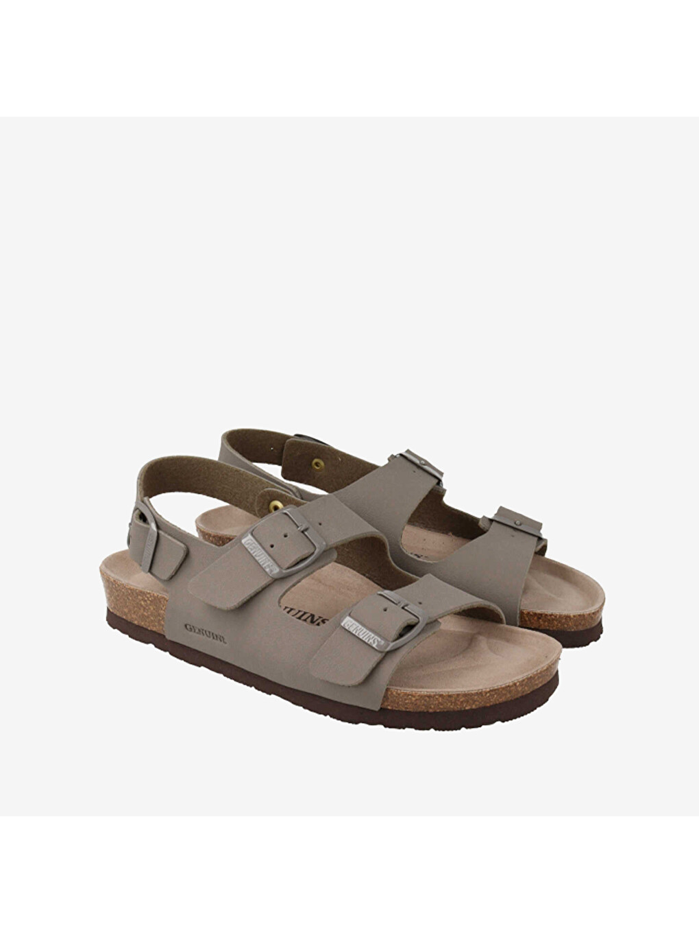 Gri Erkek Sandalet G104353 Congo Vegan Stone-1