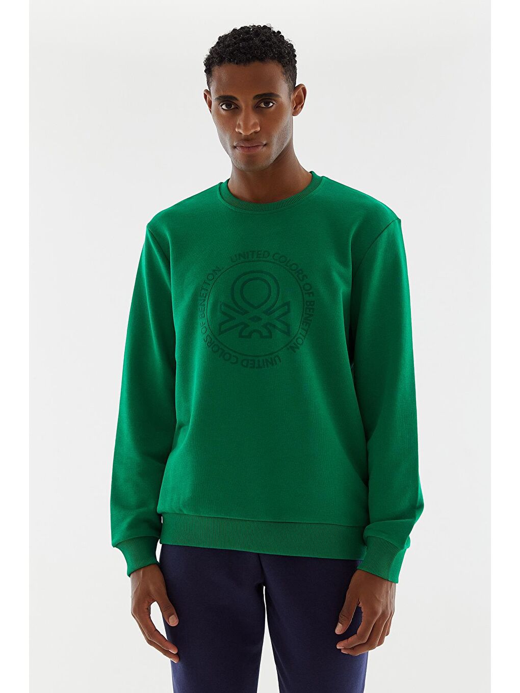 Yeşil Erkek Sweatshirt