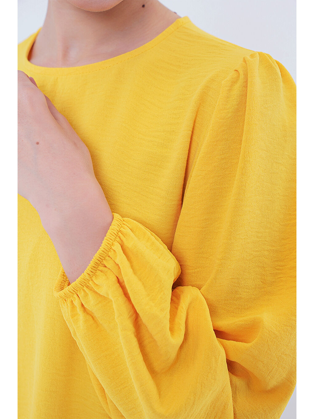 Ayrobin Tunik Pantolon Alt Üst Takım 6712 - Sarı-4