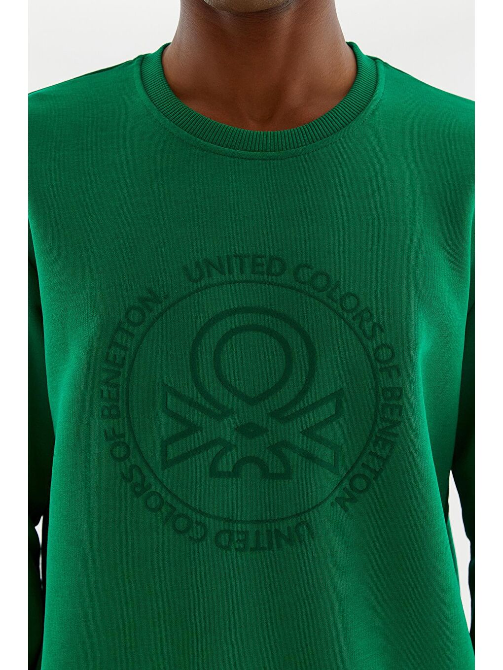 Yeşil Erkek Sweatshirt-5