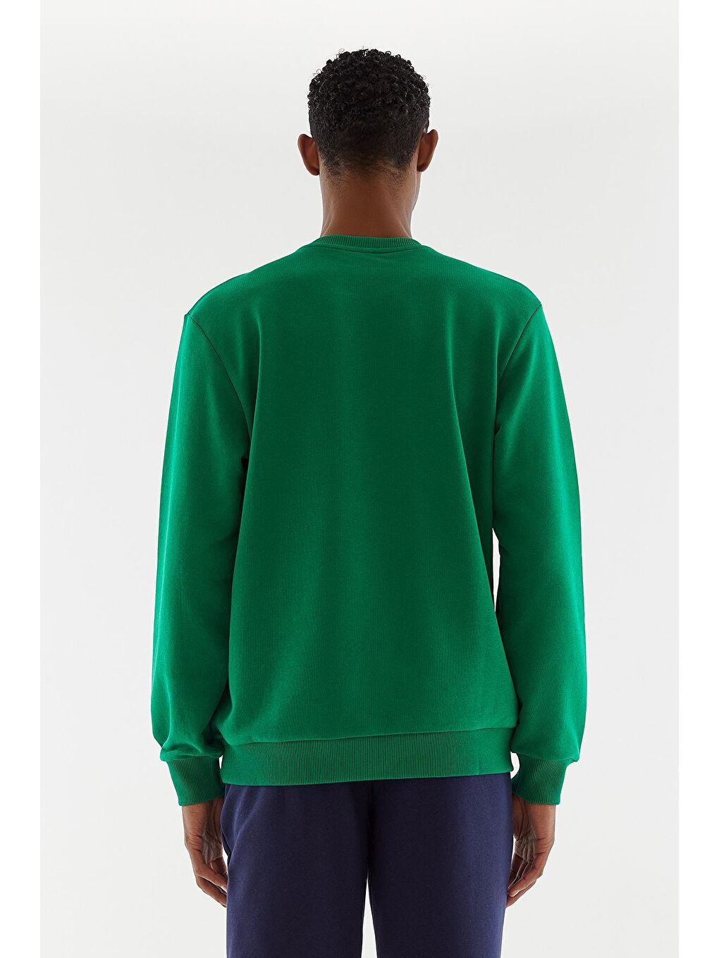 Yeşil Erkek Sweatshirt-9