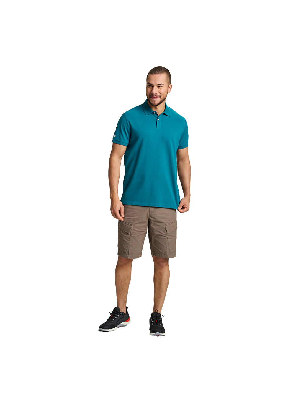 Karışık Deck Polo Ss Erkek Polo Tişört-3