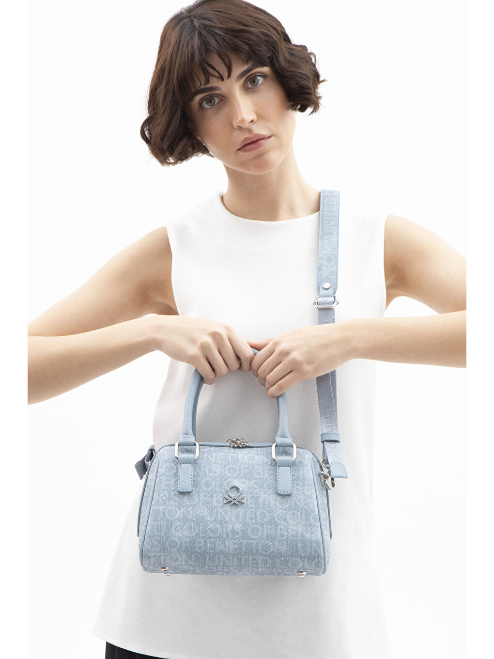 Kadin Kol Çantasi Mavi BNT1613-1