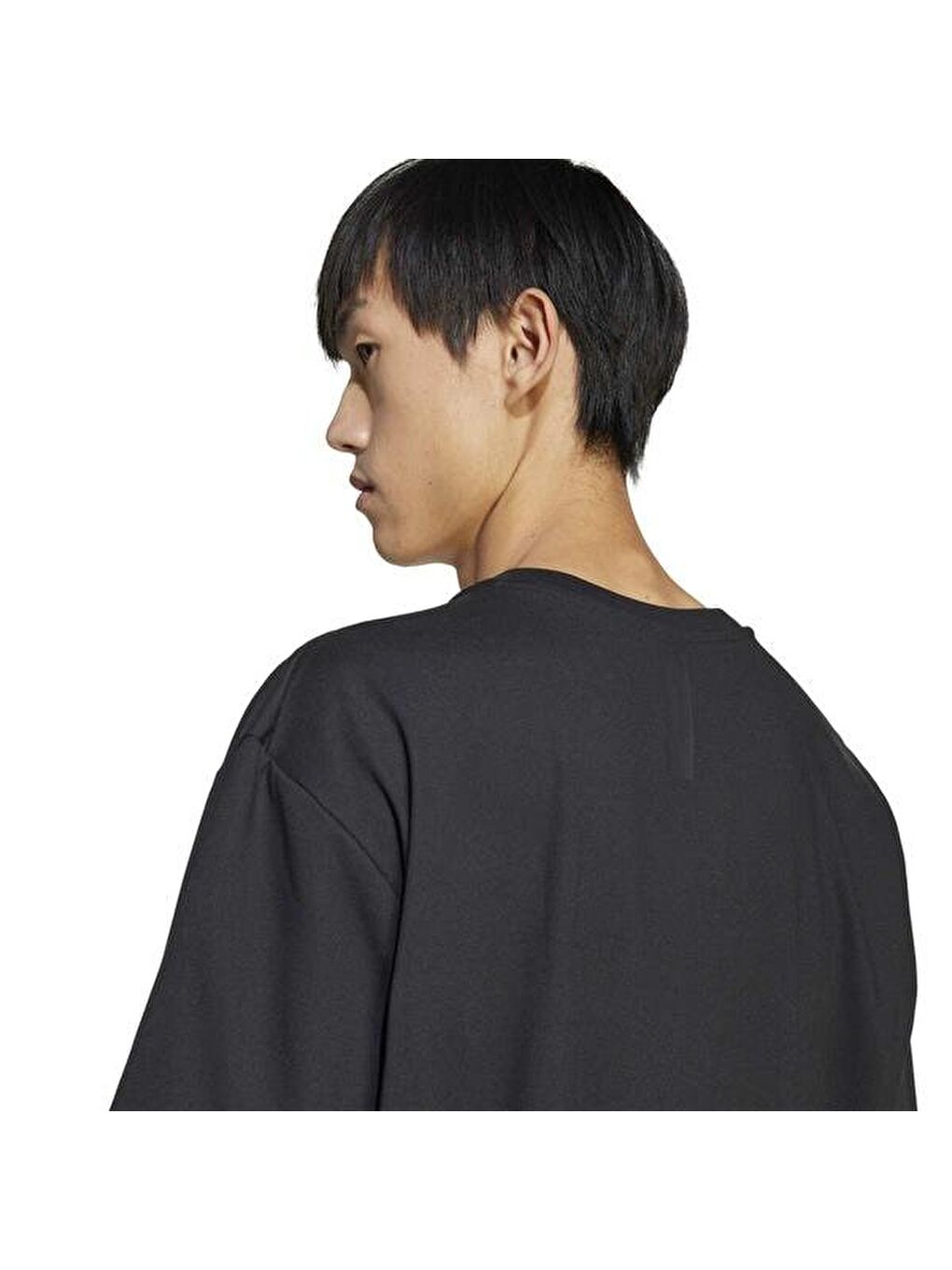 Z.N.E. Loose Fit Erkek Siyah Yuvarlak Yaka Tişört-3