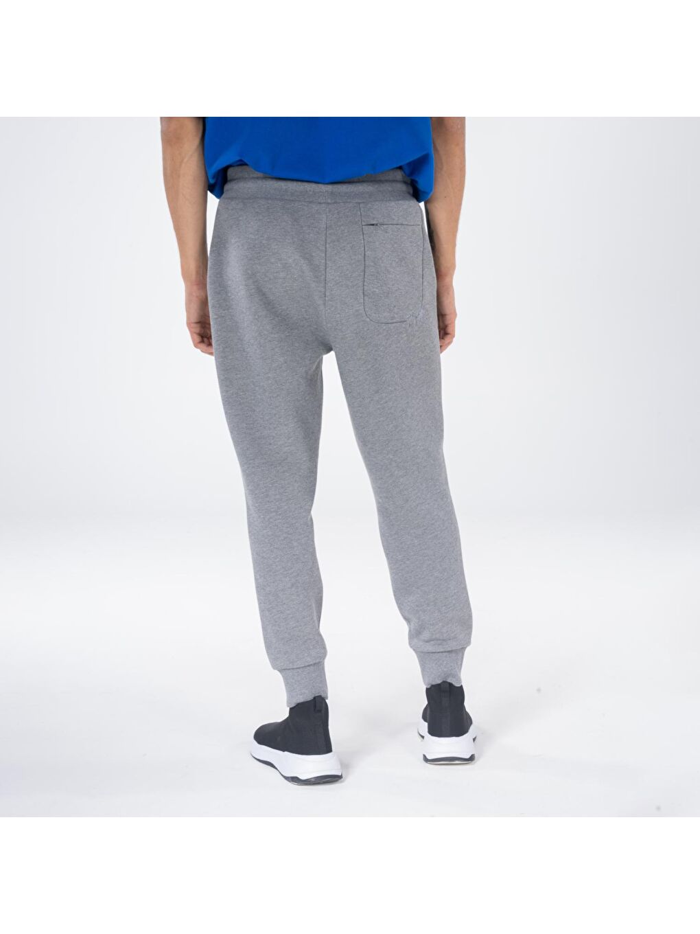 Friday Offset Gri Melanj Erkek Gri Melanj Cepli Lastikli Jogger Pantalon Eşofman Altı - 1