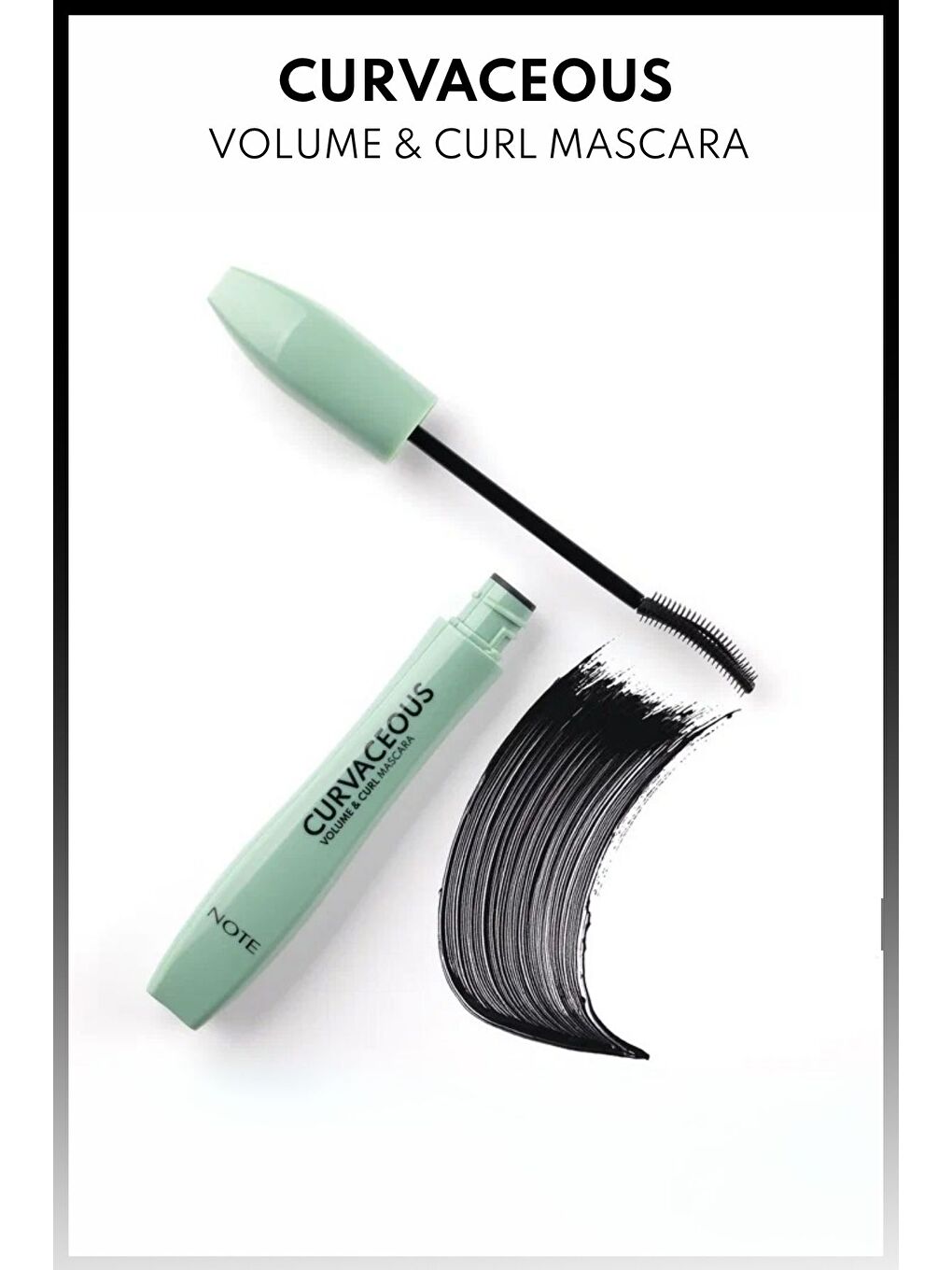 Curvaceous Hacim ve Kıvırma Etkili Maskara - Siyah-1