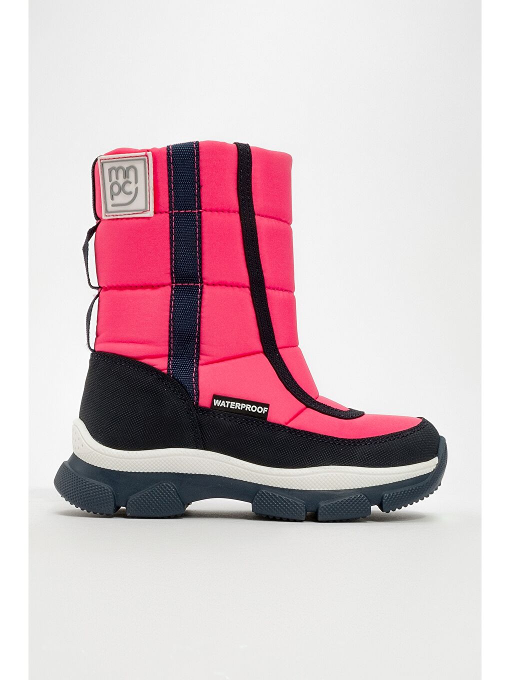 Lacivert Kız Çocuk Laci-Fuşya Su Geçirmez Anatomik Günlük Bot-3