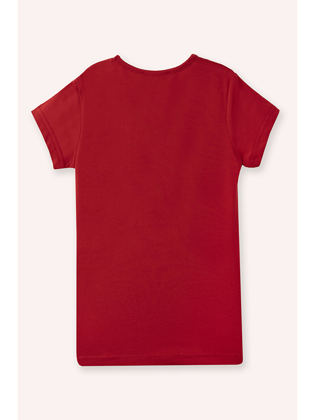 Kırmızı Kız Çocuk T-Shirt-1