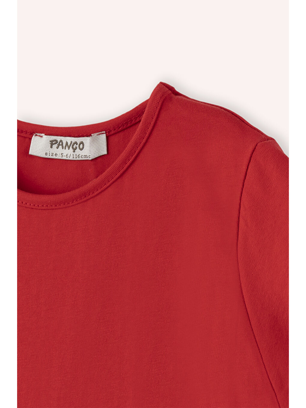 Kırmızı Kız Çocuk T-Shirt-2
