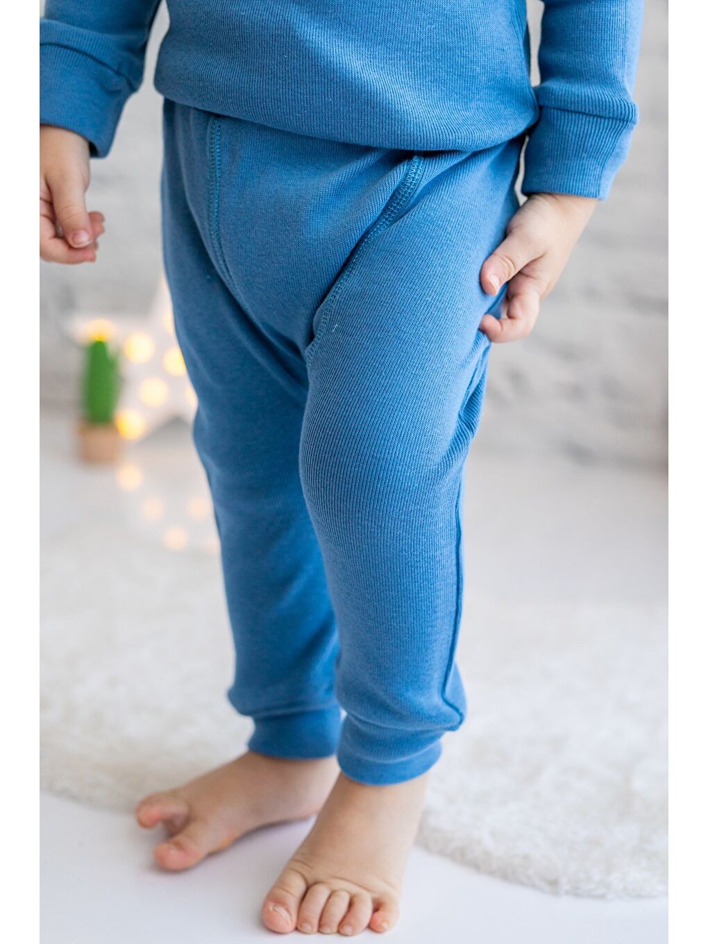 Mavi Gots Sertifikalı %100 Organik Pamuk İkili Takım (0-4Yaş)-3