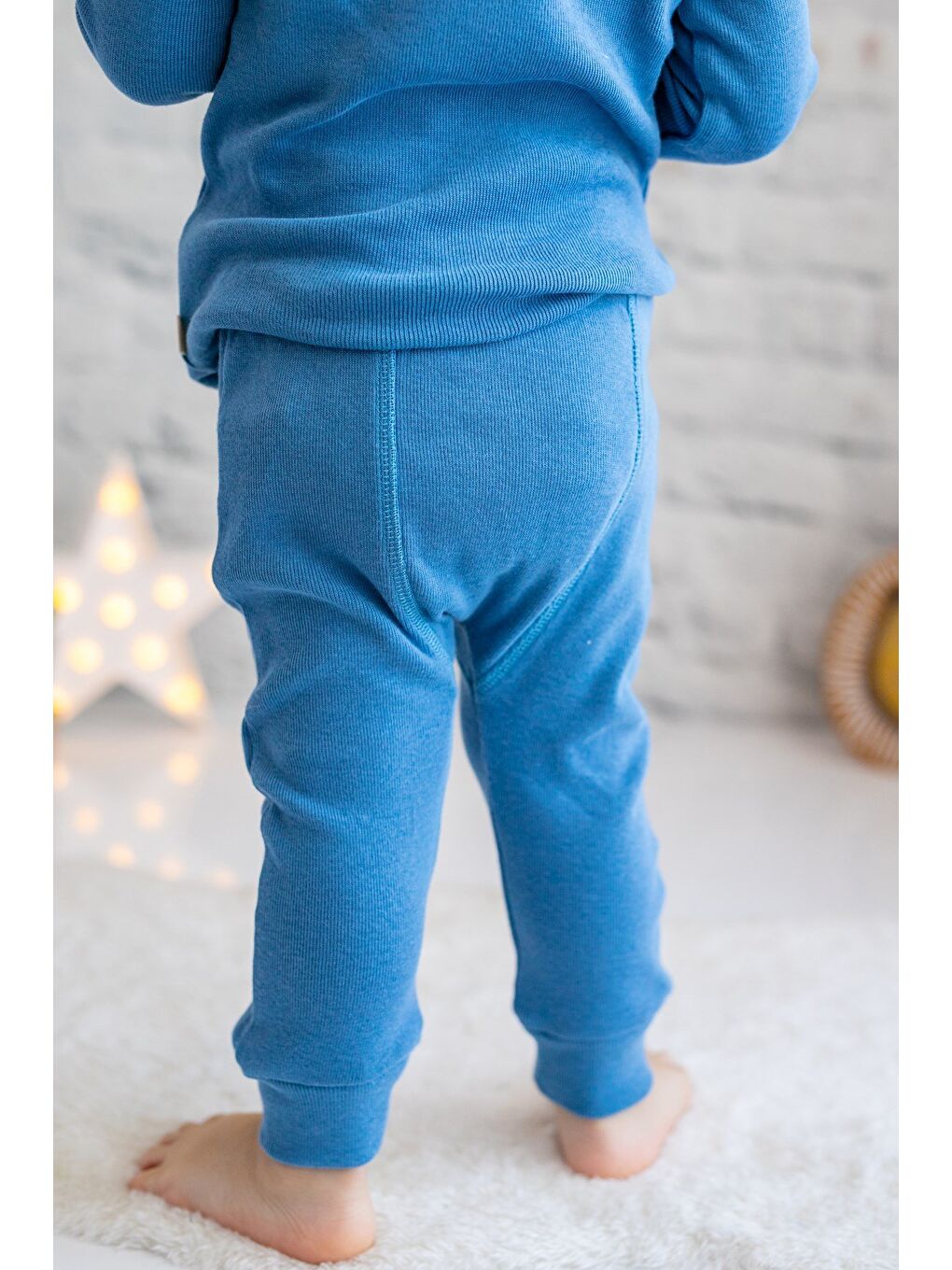 Mavi Gots Sertifikalı %100 Organik Pamuk İkili Takım (0-4Yaş)-4