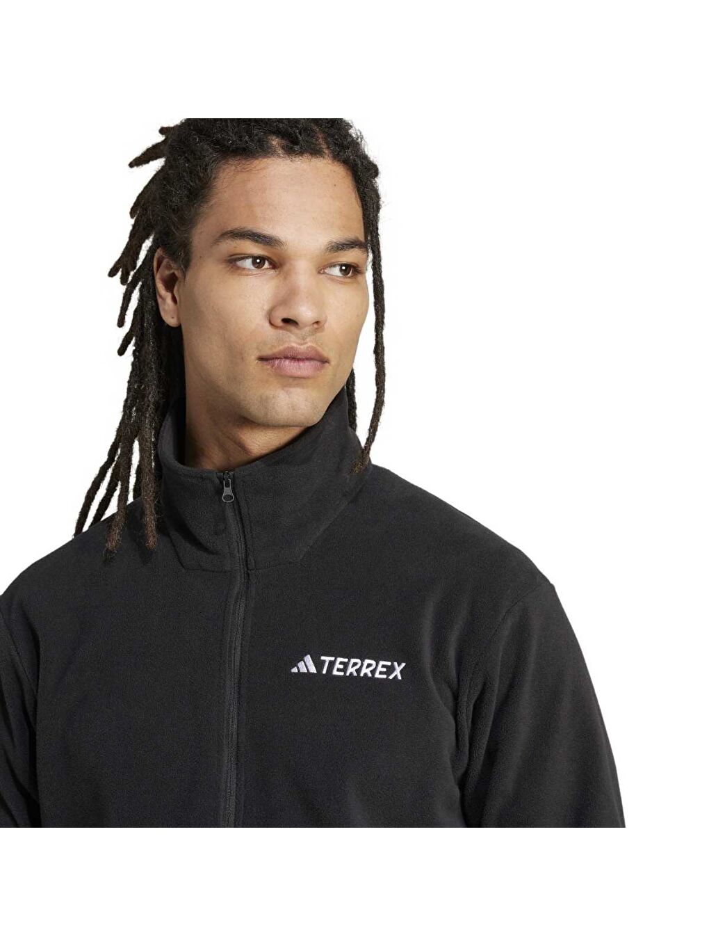 Multi Essentials Erkek Siyah Dik Yaka Sweatshirt-3