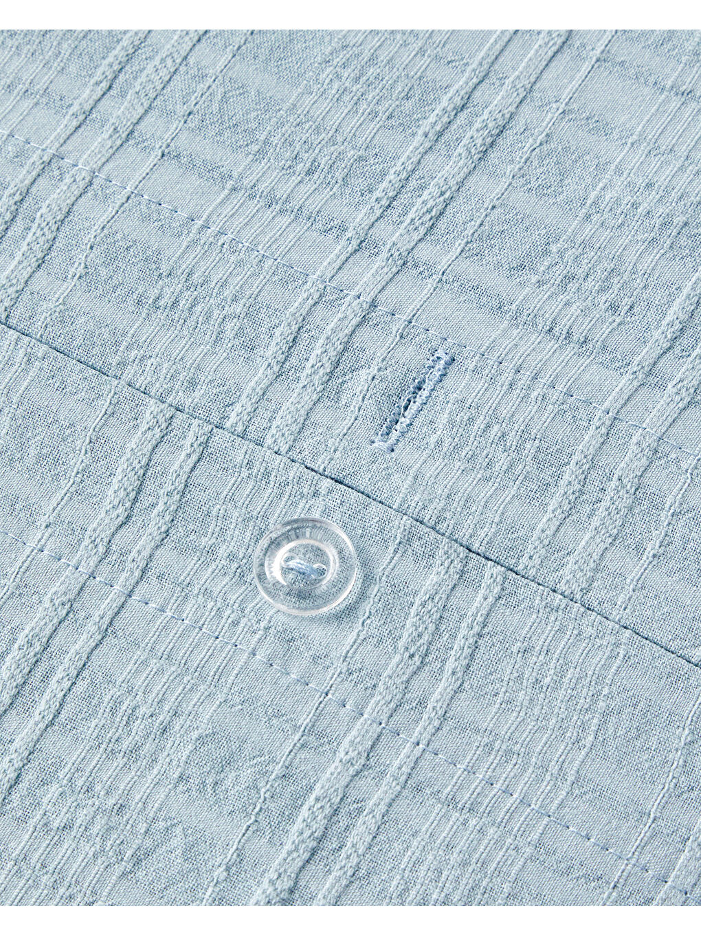 Breezy Escape Pamuk Ekose Tek Kişilik Nevresim Takımı 160x220 cm Mavi-6