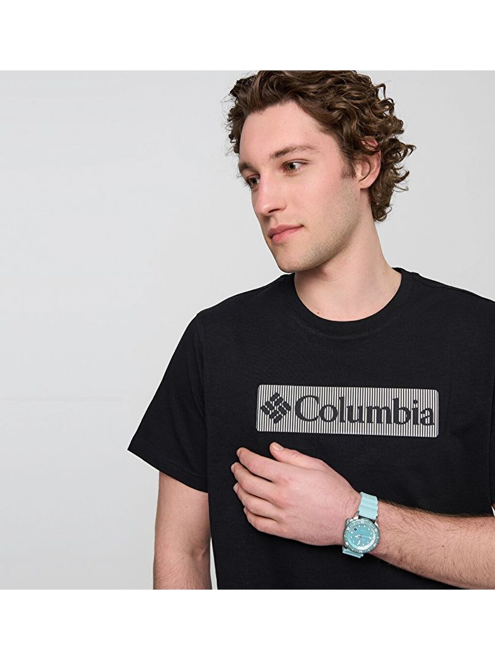 Siyah CSC M Comfort Shadow SS Tee Erkek Kısa Kollu Tişört CS0406