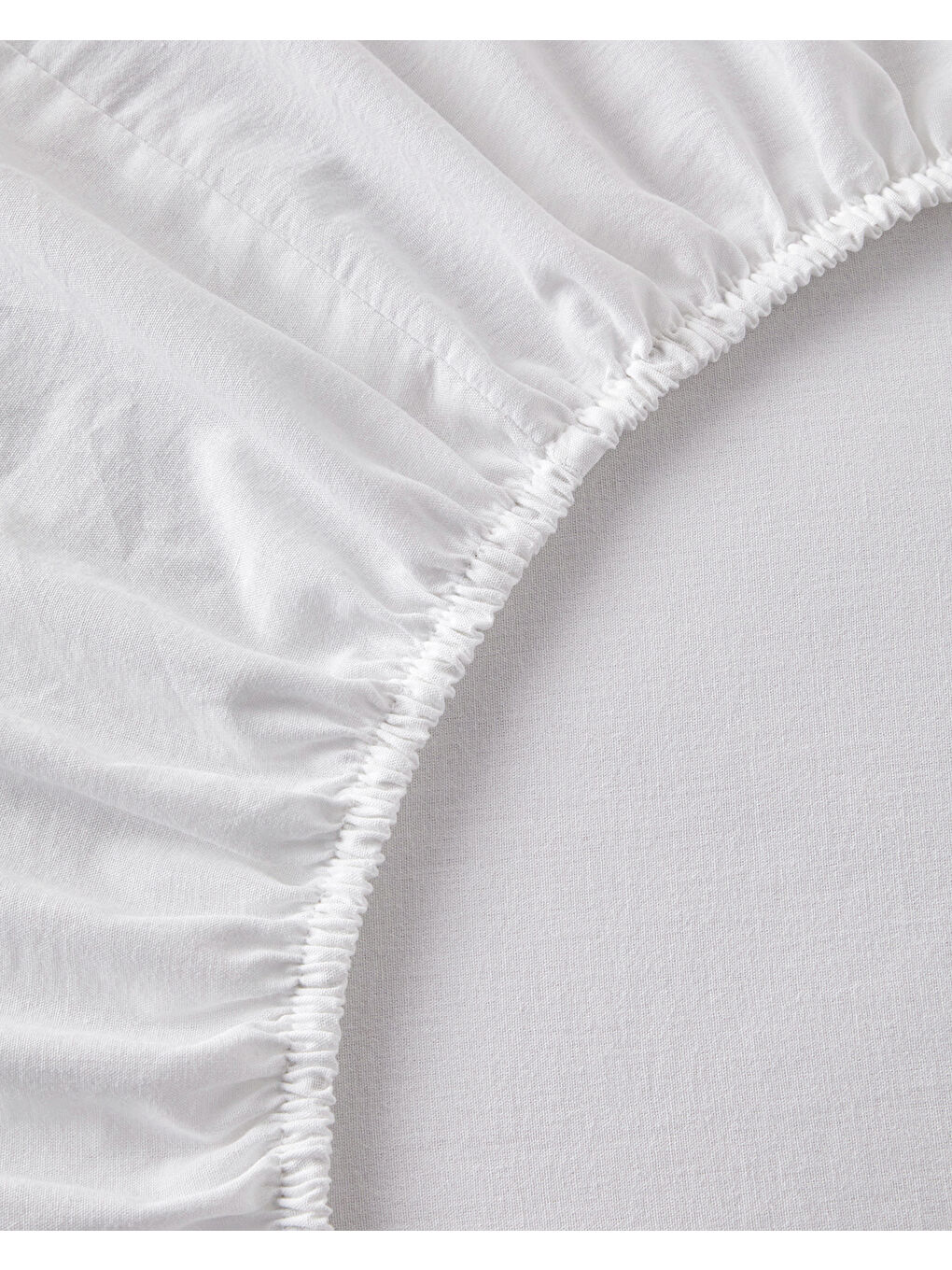 Breezy Escape Pamuk Ekose Tek Kişilik Nevresim Takımı 160x220 cm Beyaz-5