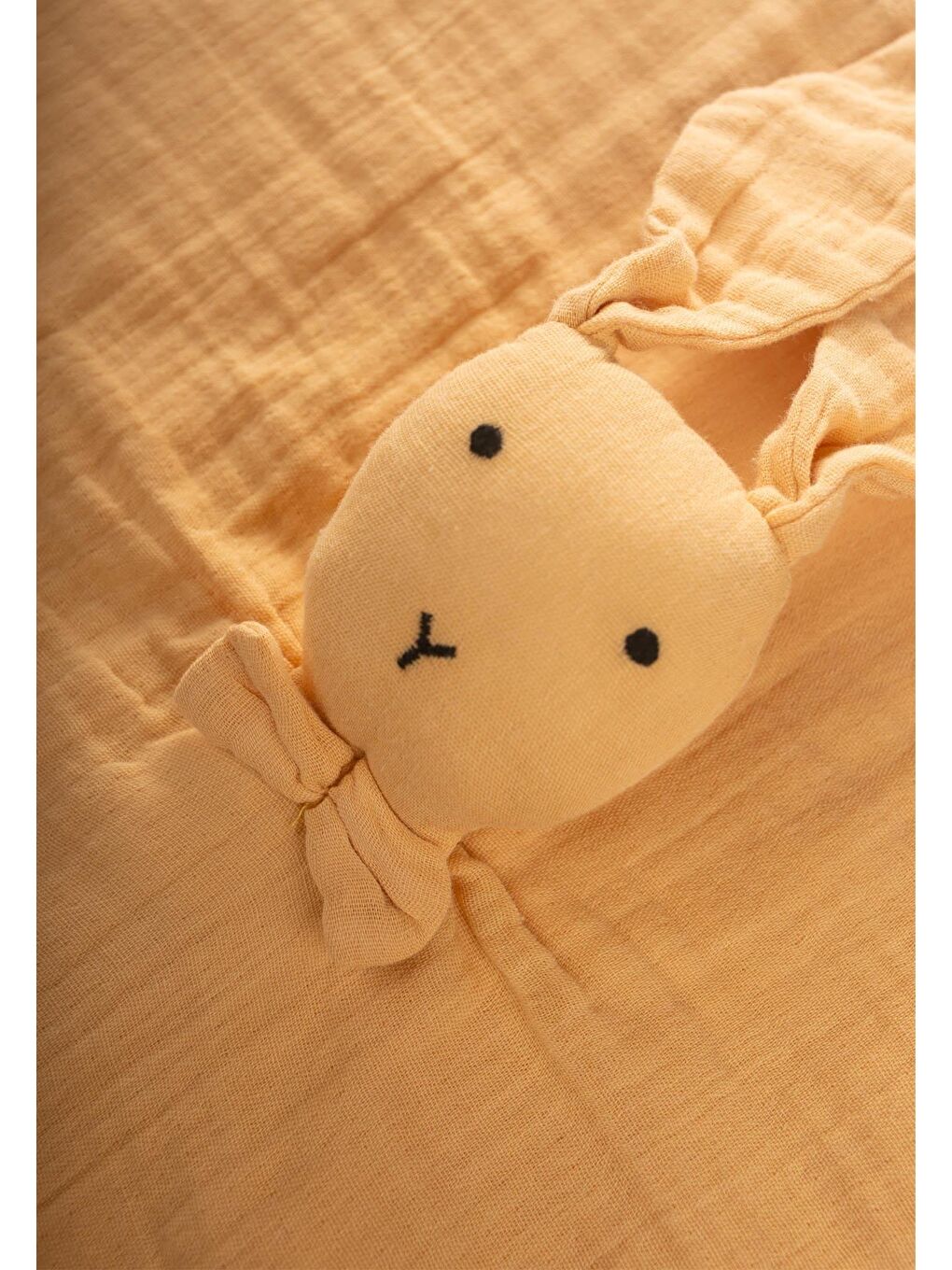 Tavşan Müslin Uyku Arkadaşı (Yıkanmıştır) 40X40 Cm Sundres-1