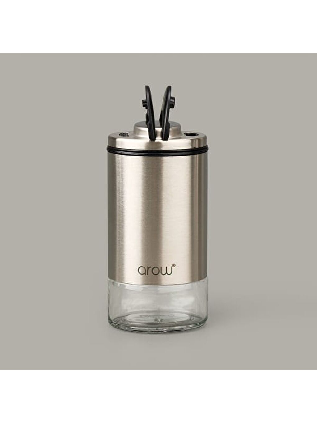 Karışık Basil 7'li Baharat Seti - Gri / Şeffaf - 115 ml-1