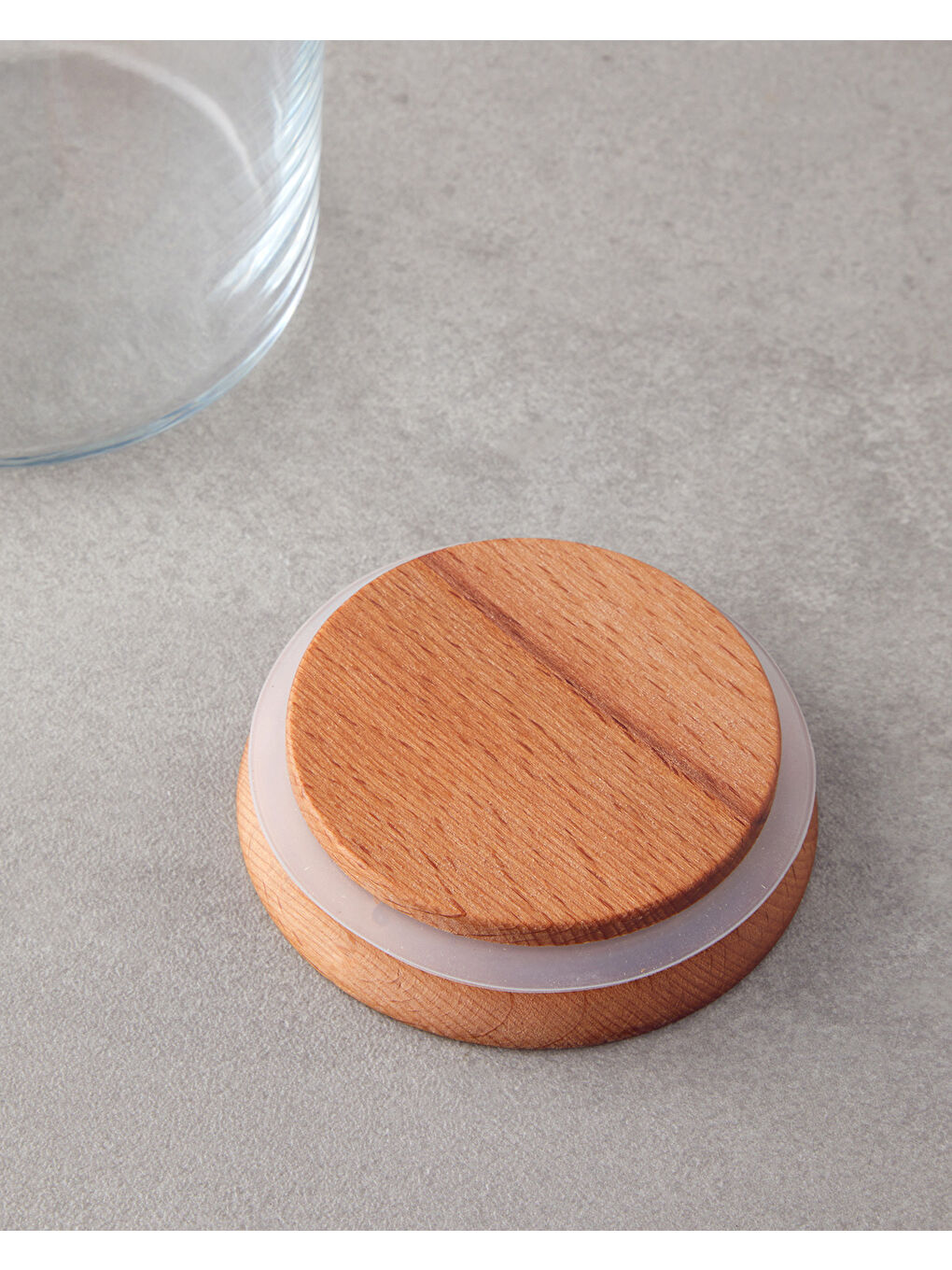 Bej Belle Cam Kavanoz 890 ml Natural-2