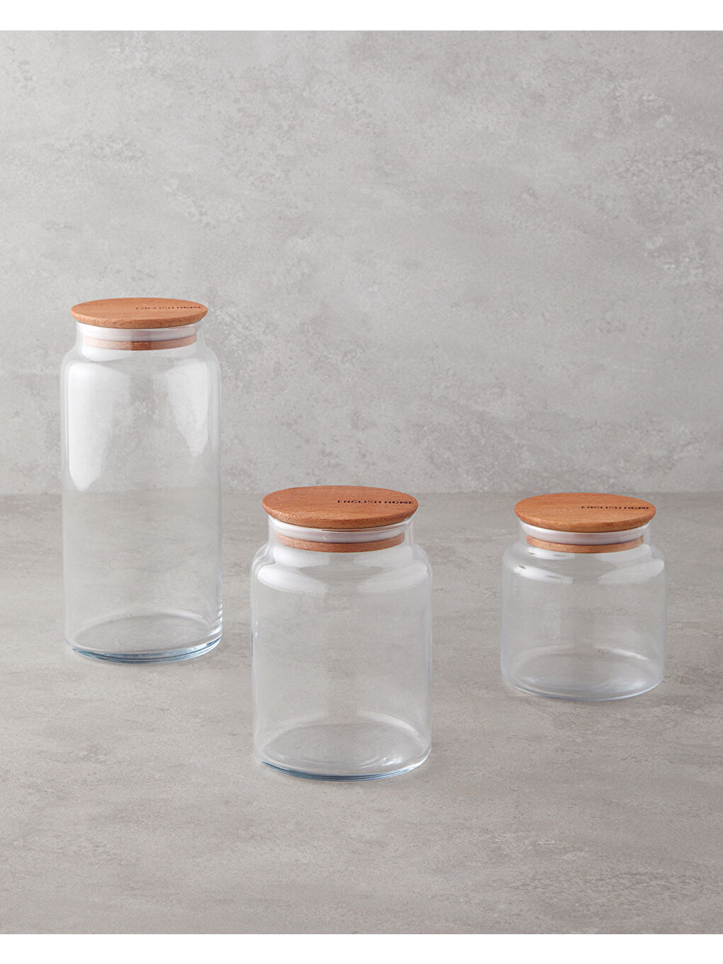 Bej Belle Cam Kavanoz 890 ml Natural-3