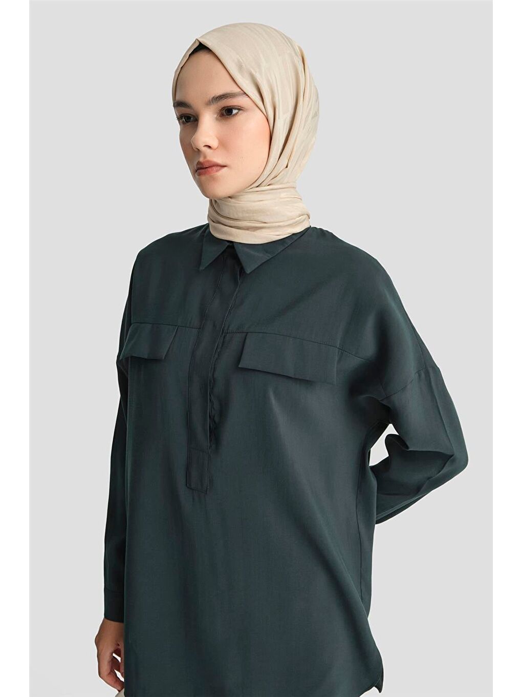 Gri Tunik 25Yd9170 Antrasit-2