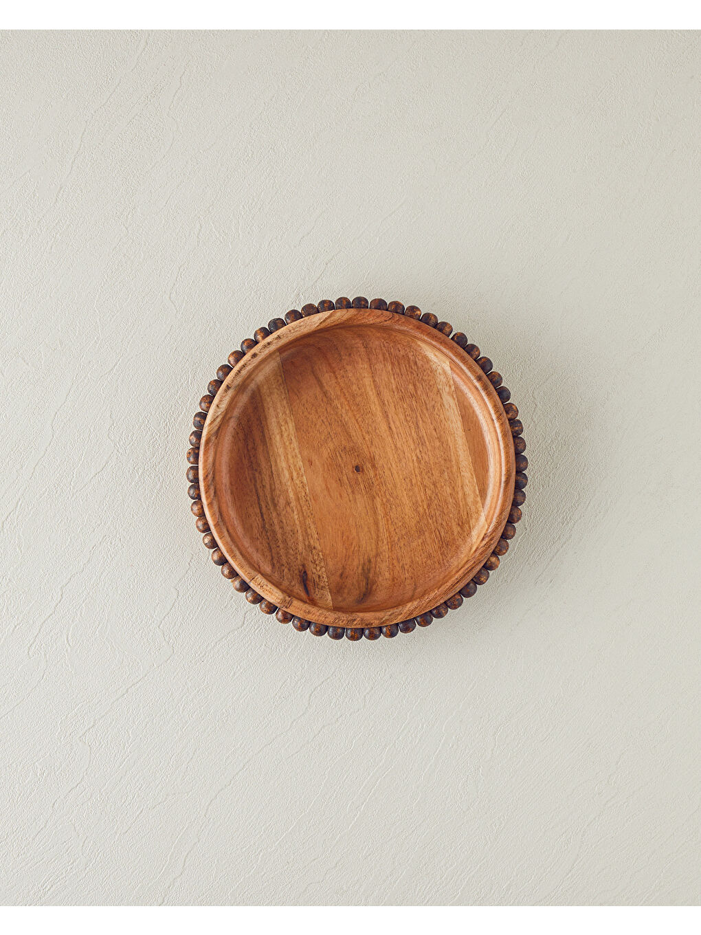 Rustique Akasya Sunumluk 21x4 Cm Kahverengi-1