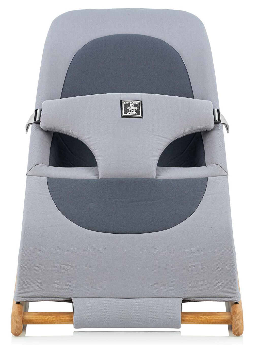 Ponny Ev Tipi Ahşap Ana Kucağı Gri-1