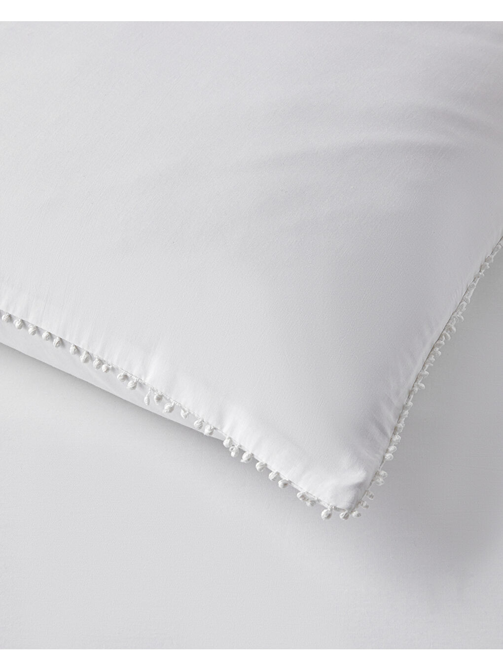 Serene Bliss Perkal King Size Nevresim Takımı 240x220 cm Beyaz-2