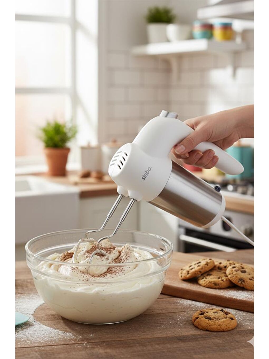 SMX-2774 El Mikseri – BEYAZ-200 W, 5 Kademe Hız-3