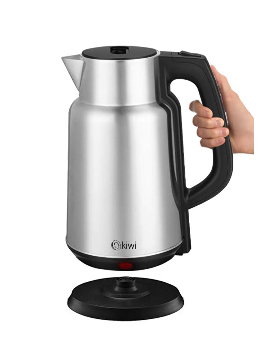 KK-3334 Su Isıtıcı | 2.2L Paslanmaz Çelik, 360° Kablosuz, Gizli Rezistans-2