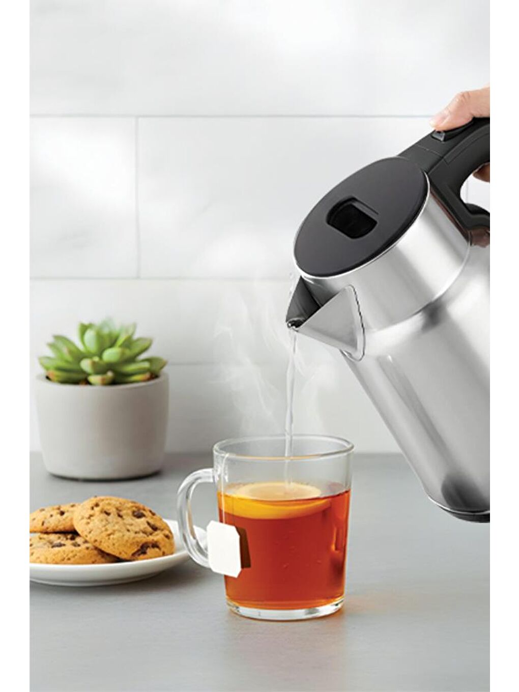 KK-3334 Su Isıtıcı | 2.2L Paslanmaz Çelik, 360° Kablosuz, Gizli Rezistans-6