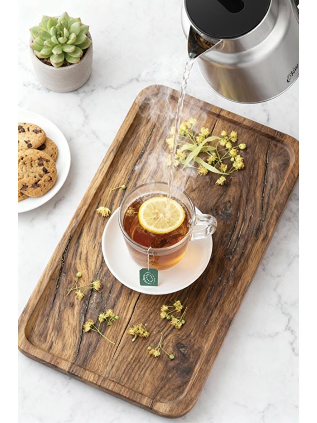 KK-3334 Su Isıtıcı | 2.2L Paslanmaz Çelik, 360° Kablosuz, Gizli Rezistans-7