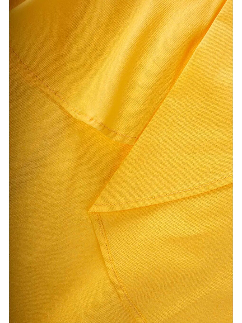 Sarı Kız Çocuk Poplin Elbise-2